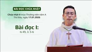 Bài đọc I: Is 49, 3. 5-6 | CN II TN năm A