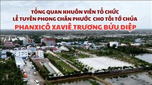Khuôn viên tổ chức lễ tuyên phong Chân phước cho Tôi tớ Chúa Phanxicô X Trương Bửu Diệp |15-04-2026