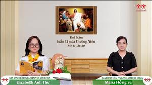 Hãy Đến Và Học Nơi Đức Giêsu - Thứ Năm tuần XV Thường niên (Mt 11, 28-30)