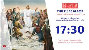 TGPSG Thánh Lễ trực tuyến 26-1-2022: Thánh Timôthêô và thánh Titô (lễ nhớ) lúc 17:30 tại Trung tâm Mục vụ TPG Sài Gòn