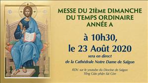Messe du Dimanche à 10h30, à la Cathédrale Notre Dame de Saïgon