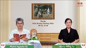  Giải thoát - Thứ Ba tuần XX TN | GIA ĐÌNH CẦU NGUYỆN VỚI LỜI CHÚA