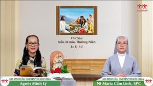 Tinh Thần Cộng Tác - Thứ Sáu tuần XXIV Thường niên (Lc 8, 1-3)