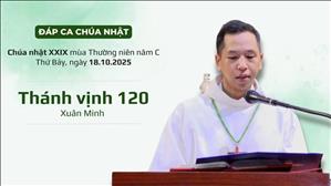 Đáp ca: Tv 120 - Xuân Minh | CN XXIX TN năm C