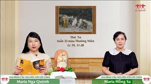 Đầy Tớ Trung Thành - Thứ Tư tuần XXXIII Thường niên (Lc 19, 11-28)