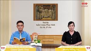 Cây Nho Và Cành - Thứ Tư tuần V Phục sinh (Ga 15, 1-8)