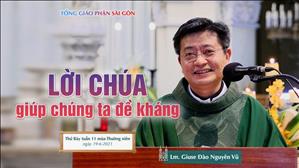 TGP Sài Gòn - Bài giảng Thứ Bảy tuần 11 TN lúc 5:30 ngày 19-6-2021 tại Nhà thờ Chính tòa Đức Bà