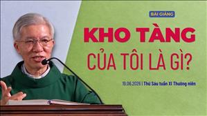  Kho tàng của tôi là gì? - Lm Phanxicô Xaviê Bảo Lộc | Thứ Sáu tuần XI Thường niên
