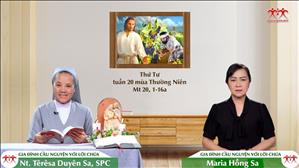 Đố kỵ - Thứ Tư tuần XX TN | GIA ĐÌNH CẦU NGUYỆN VỚI LỜI CHÚA