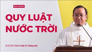 Quy luật Nước Trời - Thứ Tư tuần XX Thường niên