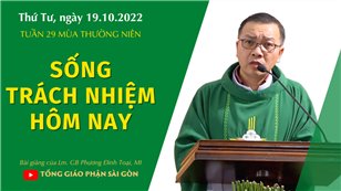 TGPSG Bài giảng: Thứ Tư tuần 29 mùa Thường niên ngày 19-10-2022 tại Nhà nguyện Trung tâm Mục vụ TGP Sài Gòn