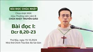 Bài đọc I: Dcr 8,20-23 - Chúa nhật Truyền giáo