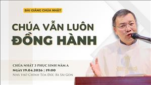 Chúa vẫn luôn đồng hành - Lm GB Phương Đình Toại, MI | Chúa nhật III Phục sinh năm A