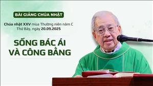 Sống bác ái và công bằng - Lm Ignatio Hồ Văn Xuân | CN XXV TN năm C
