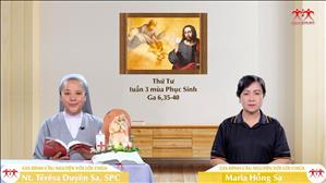  Thực thi thánh ý Chúa - Thứ Tư tuần III Phục sinh | Gia Đình Cầu Nguyện Với Lời Chúa