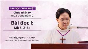 Bài đọc I: Mk 5, 2-5a - CN IV MV năm C