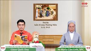 Để nên nghĩa thiết với Chúa - Thứ Ba tuần XXV Thường niên (Lc 8, 19-21)