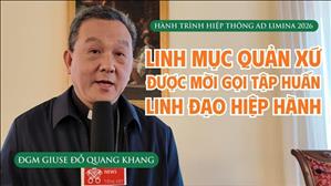  Linh mục quản xứ được mời gọi tập huấn linh đạo hiệp hành - ĐGM Giuse Đỗ Quang Khang