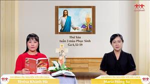 Quà tặng thần linh - Thứ Sáu tuần III Phục sinh | Gia Đình Cầu Nguyện Với Lời Chúa