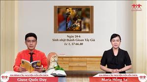 Thiên Chúa Ở Cùng Con Người - Sinh nhật thánh Gioan Tẩy Giả (Lc 1, 57-66.80)