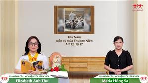 Bịt Mắt, Bịt Tai - Thứ Năm tuần XVI Thường niên (Mt 13, 10-17)