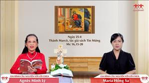  Truyền giáo - Thánh Marcô, tác giả sách Tin mừng | Gia Đình Cầu Nguyện Với Lời Chúa