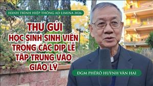 Thư gửi học sinh sinh viên trong các dịp lễ tập trung vào giáo lý – ĐGM Phêrô Huỳnh Văn Hai