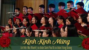 Kinh Kính Mừng - Lời Việt: Mai Khanh | Ca đoàn Saint Paul & Ca đoàn Trùng Dương