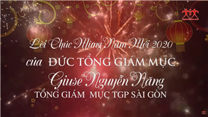ĐTGM Giuse Nguyễn Năng chúc mừng năm mới Canh Tý