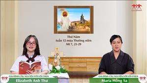  Đức tin mãnh liệt - Thứ Năm tuần XII TN | Gia Đình Cầu Nguyện Với Lời Chúa