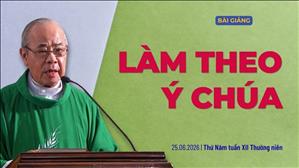  Làm theo ý Chúa - Lm Rôcô Nguyễn Duy | Thứ Năm tuần XII Thường niên