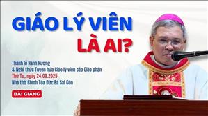 Giáo lý viên là ai? - ĐGM Giuse Bùi Công Trác