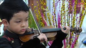 Mùa Xuân Đã Đến - Bé Hồ Đăng Minh 5 tuổi - Violin Cover