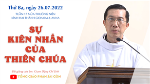 TGPSG Bài giảng: Thánh Joachim và thánh Anna ngày 26-7-2022 tại Nhà nguyện Trung tâm Mục vụ TGP Sài Gòn