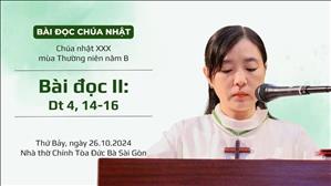 Bài đọc II: Dt 5, 1-6 - CN XXX TN năm B