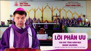 Lời phân ưu của ĐTGM Marek Zalewski, Đại diện thường trú của Tòa Thánh tại Việt Nam | Ngày 27.3.2026