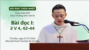 Bài đọc I: 2 V 4, 42-44 - CN XVII TN năm B