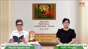 Chọn Lựa Của Đấng Thánh - Thánh Simon và thánh Giuđa, Tông đồ (Lc 6, 12-19)