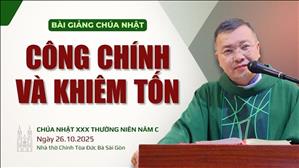 Công chính và khiêm tốn - Lm GB Phương Đình Toại, MI | CN XXX TN năm C