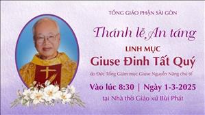 Thánh lễ An táng linh mục Giuse Đinh Tất Quý | 8:30 ngày 1-3-2025 | Nhà thờ Bùi Phát