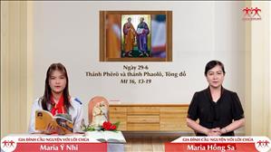 Đặc Sủng Là…"Để Họ Nên Một" - Thánh Phêrô và thánh Phaolô, Tông đồ (Mt 16, 13-19)