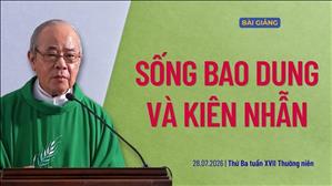  Sống bao dung và kiên nhẫn - Lm Rôcô Nguyễn Duy | Thứ Ba tuần XVII Thường niên