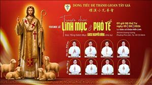 Thánh lễ Truyền chức Linh mục và Phó tế Dòng Tiểu Đệ Thánh Gioan Tẩy Giả | 9g ngày 5-8-2026