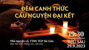 Together | Đêm Canh thức và Cầu nguyện Đại kết | Thứ sáu 29-9-2023 | TTMV TGP Sài Gòn