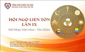 Trực tuyến: Hội ngộ Liên Tôn lần IX tại Trung tâm Mục vụ Tổng Giáo phận Sài Gòn - Phần 2