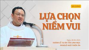 Lựa chọn niềm vui - Lm Phêrô Nguyễn Đức Mai Lâm | Lễ Tạ ơn tân linh mục Phaolô Ngô Thiên Ân