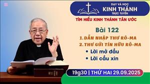 Bài 122: Thư gửi tín hữu Rô-ma (buổi 1) | 29-9-2025