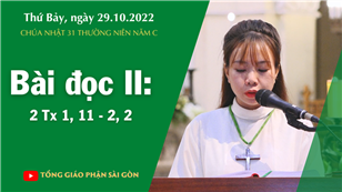 CN 31 TN năm C - Bài đọc II: 2 Tx 1, 11 - 2, 2