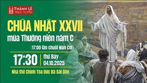 Kính Trọng Thể Đức Mẹ Mân Côi | 17:30 Thứ Bảy 4-10-2025 | Nhà Thờ Đức Bà