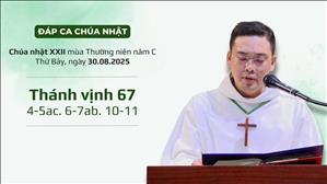 Đáp ca: Tv 67, 4-5ac. 6-7ab. 10-11 | CN XXII TN năm C